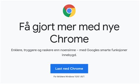 cromegle|chrome på norsk.